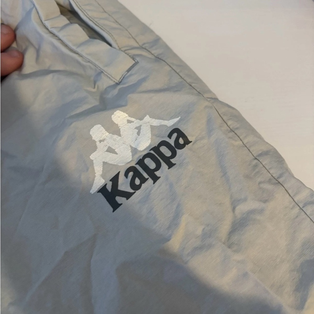Kappa Gray Track shorts(with a little stain) pictured